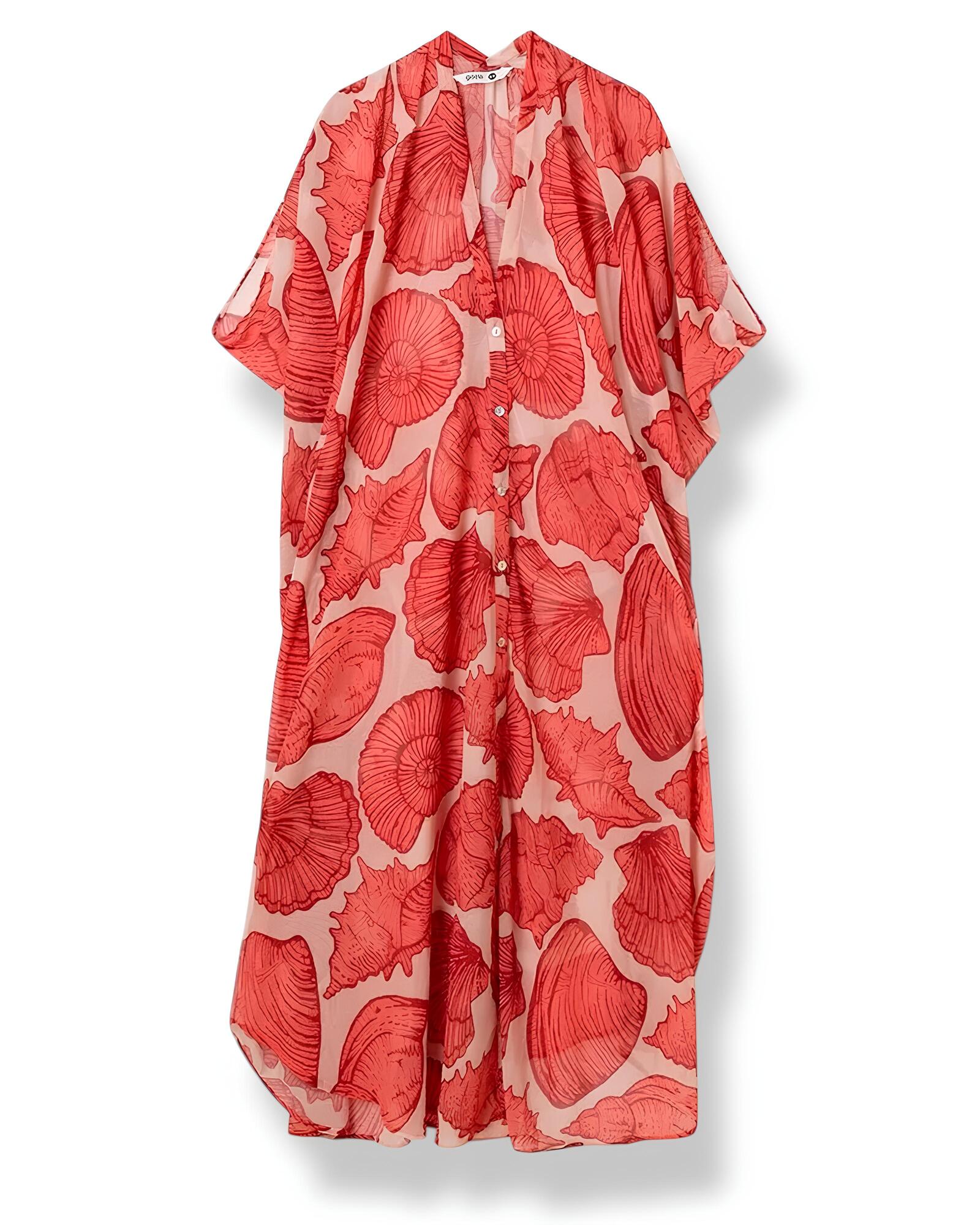 Women's Caftan model beach cover-up by Gisela Art. 2/40011U